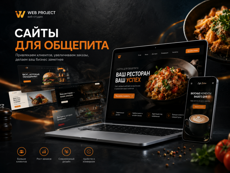 Web-Project | Сайт для общепита